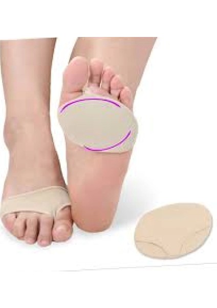 Ayak Silikon Kumaş Kaplı Çorap Nrd Ayak Bunyon 7 - MBN6936-1338