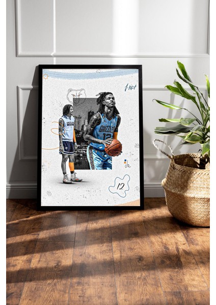 Ja Morant Çerçeveli Tablo - Basketbol Nba Posteri Tablo fiyatları