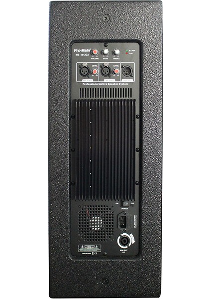 500 Watt 30 cm Aktif Ahşap Kabin Hoparlör MS-1012GA (4767) - MBN1916-4478 modelleri