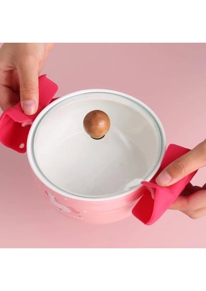 Fiyonk Şeklinde Silikon Tutacak modelleri