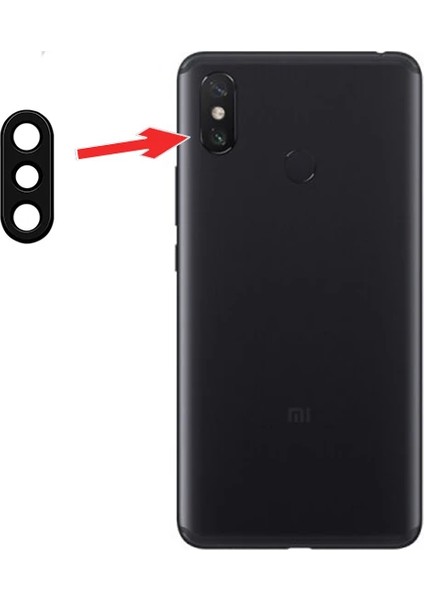 Xiaomi Mi Max 3 Kamera Lens CAMI-(5775) - ISL8250-9815