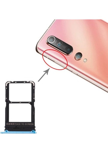 Xiaomi Mi 10 Sim Kart Kapağı Tutucu Sim YUVASI-(5775) - ISL4134-6581