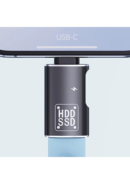 Ally Type-C To Şarj + Otg 3.0 Dönüştürücü ADAPTÖR-(5775) - ISL6610-3637