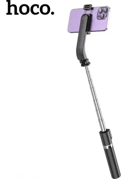 Hoco K20 Uzaktan Kumandalı Tripod Selfie ÇUBUĞU-(5775) - ISL9077-5988