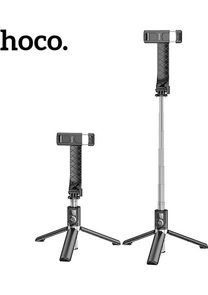 Hoco K20 Uzaktan Kumandalı Tripod Selfie ÇUBUĞU-(5775) - ISL9077-5988