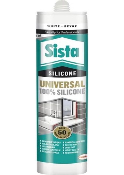 Üniversal Silikon Beyaz 280ML