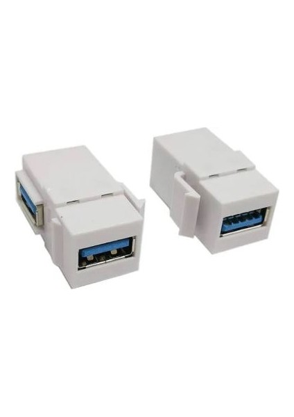 USB 3.0 90 Derece Dişi-Dişi Konnektör (4767) - ISL5280-3150