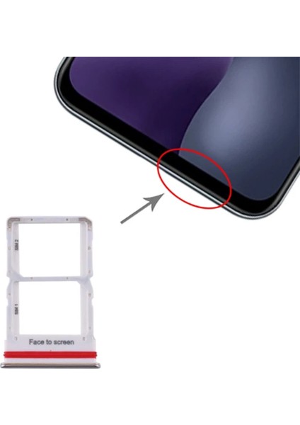 Xiaomi Mi 10 Lite Sim Kart Yuvası Sim Kızağı Sim TEPSISI-(5775) - ISL1132-4996