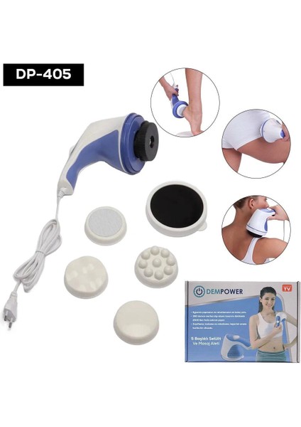 Dempower 5 Başlıklı Selülit ve Masaj Aleti - CDY9677-7796
