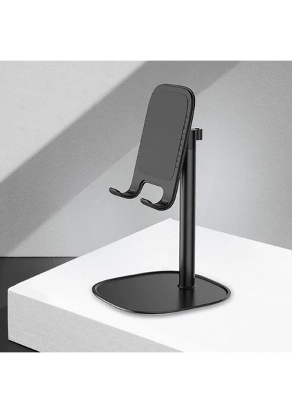 Ally Zm-12 Metal Cep Telefonu ve Tablet Masaüstü Tutucu STAND-(5775) - ISL5547-2811
