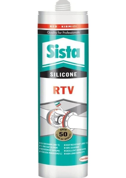 Rtv Silikon Kırmızı 310ML