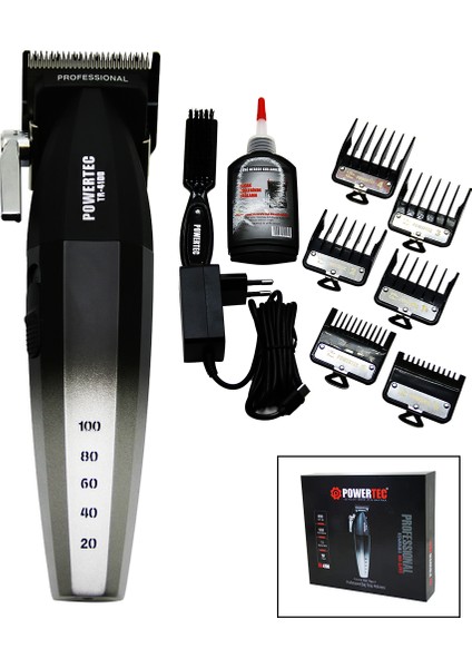 Powertec TR-4100 Şarjlı Fonksiyonlu Saç Sakal Traş Makinesi (4767) - ISL1975-1669