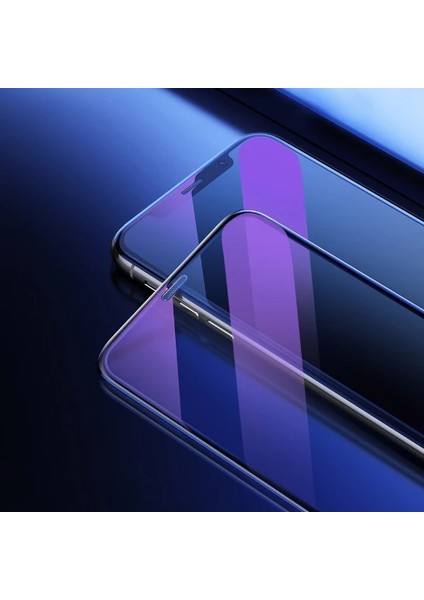 Baseus Iphone Xs-X 5.5 Ekran Koruyucu Full Anti Blue Light Tempered Cam Ekran Koruy - ISL3873-1715