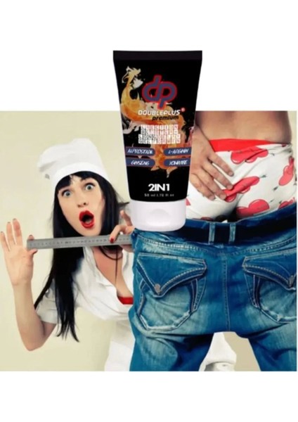 Double Plus Premium Erkeklere Özel PEN1S Boyutunun, Gücünün ve Tutkusunun Geliştiren Jel 50 ml 2 Ad. modelleri