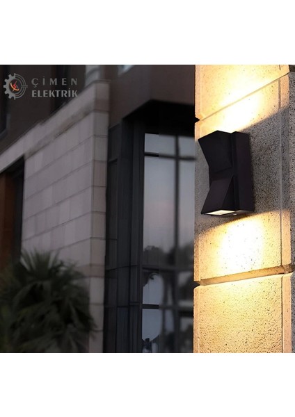 Noas YL83 6002 Zeugma Dış Mekan 6W LED Aplik 3000K Gün Işığı