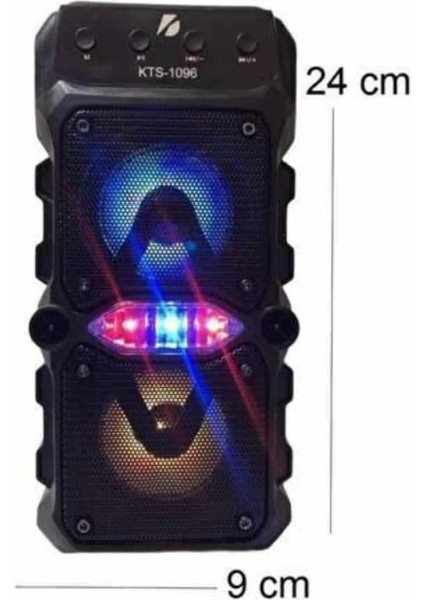 Bluetooth Hoparlör Yüksek Ses Kaliteli Büyük Boy Çift Çıkışlı Ses Bombası