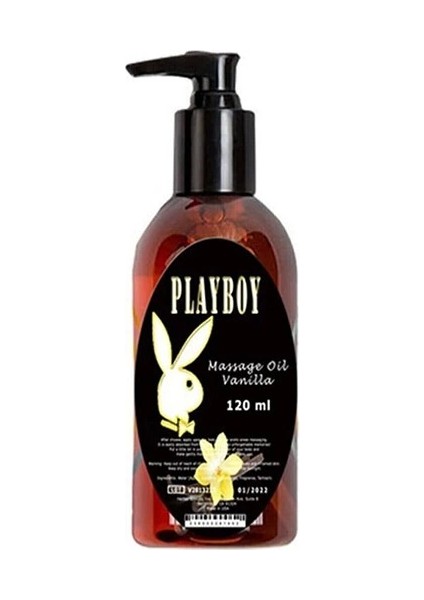 1 Adet Playboy Vanilya Aromalı Masaj Yağı 120 ml