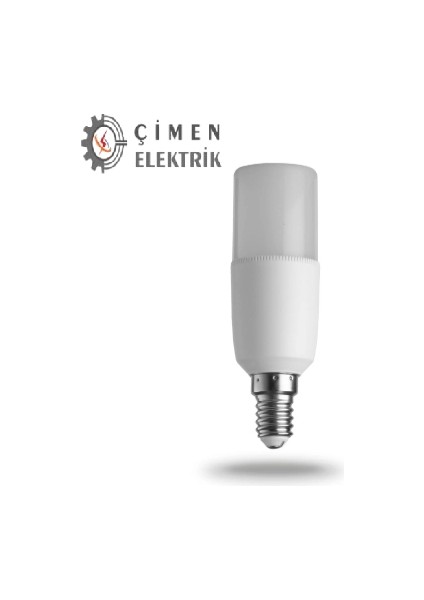 Noas YL96 0701 P Pil LED Ampul 8W 6500K Beyaz Işık E14 Duy