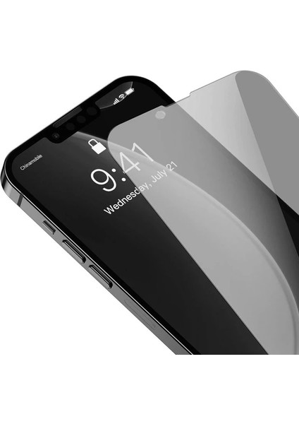 Baseus iPhone 13 Mini Privacy Hayalet Cam Ekran Koruyucu 2 Adet SET-(5775) - ISL4117-4908
