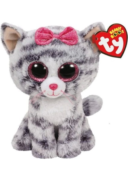 Kiki - Grey Cat Reg 15 cm