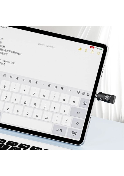 Ally Type-C To USB + Tf Kart Çevirici Otg ADAPTÖR-(5775) - ISL6200-9050