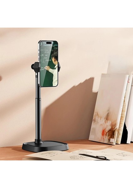 Ally T8 360° Dönebilen Yükseklik Ayarlı Masa Üstü Telefon TUTUCU-(5775) - ISL4838-3258