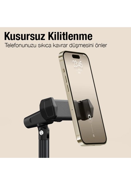 Ally T8 360° Dönebilen Yükseklik Ayarlı Masa Üstü Telefon TUTUCU-(5775) - ISL4838-3258
