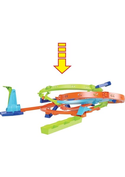 HTK16 Hot Wheels Bumerang Çemberli Yarış Pisti modelleri