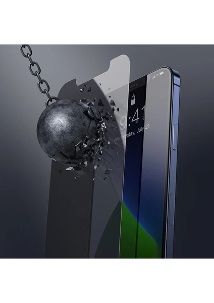 Baseus Iphone 12 Mini 03MM Anti Spy Tempered Cam Ekran Koruyucu 2 Adet SET-(5775) - ISL5506-7876