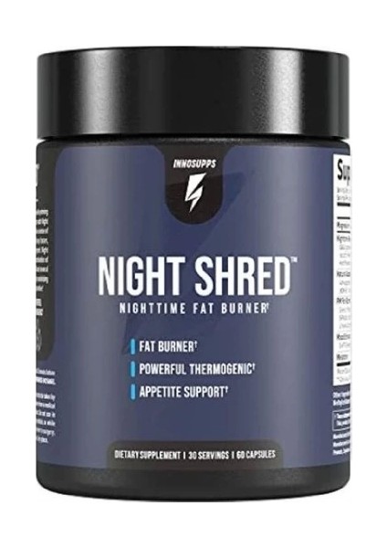 Dietary Supplement Bonie Night Shred Gece Svl