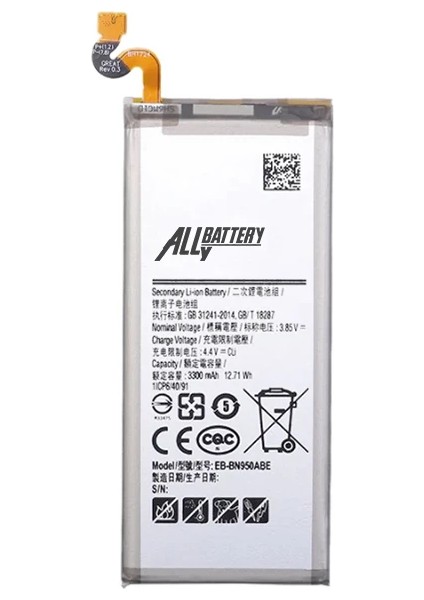 Sm Galaxy Note8 EB-BN950ABE Için Pil BATARYA-(5775) - ISL8601-6390