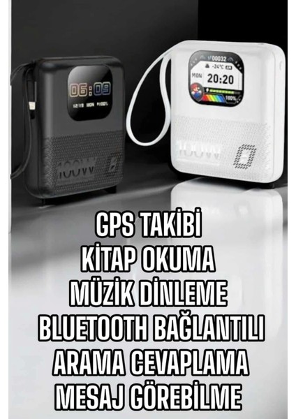 Akıllı Powerbank 10.000 Mah Müzik Dinleme Mesaj Gönderme Arama Cevaplama fiyatları