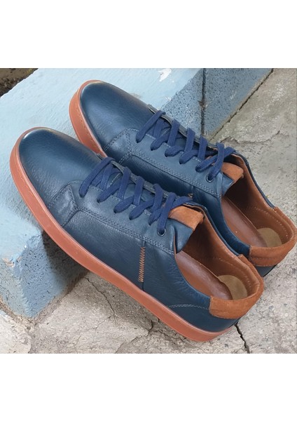 Bagsshoes 15024 Erkek Hakiki Deri Günlük Sneaker Ayakkabı indirimleri