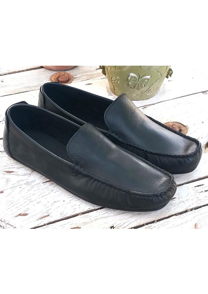 Bagsshoes 15011 Erkek Hakiki Deri Loafer Ayakkabı