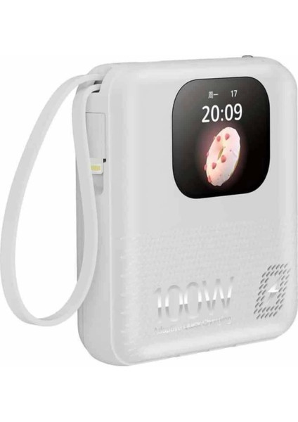 Akıllı Powerbank 10.000 Mah 4 Çıkışlı Taşınabilir Dijital Göstergeli