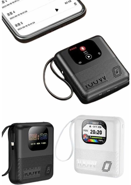 Akıllı Powerbank 10.000 Mah 4 Çıkışlı Taşınabilir Dijital Göstergeli