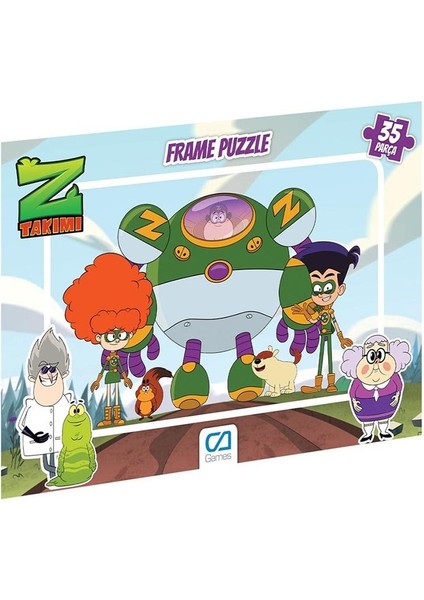Z Takımı Frame Puzzle 35 Parça