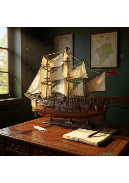 Denizcilik Grubu-Vietnam Gemiler-Hm Bark ENDEAVOUR-76X18X78 CM-JTS0006W-80 fiyatları
