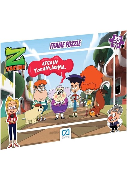 Z Takımı Frame Puzzle 35 Parça fiyatları