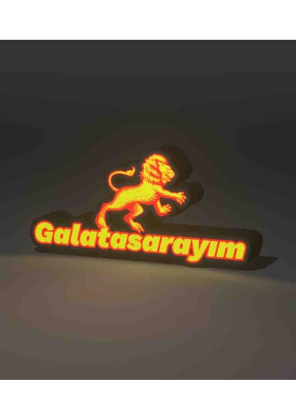 LED Işıklı Galatasarayım