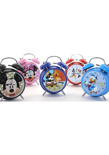 Kuromi, Hello Kitty, Mickey Mouse Masa Üstü Çalar Saat