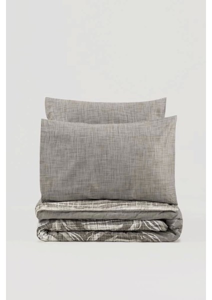 Cotton Box Modern Çift Kişilik Nevresim Takımı Root Vizon