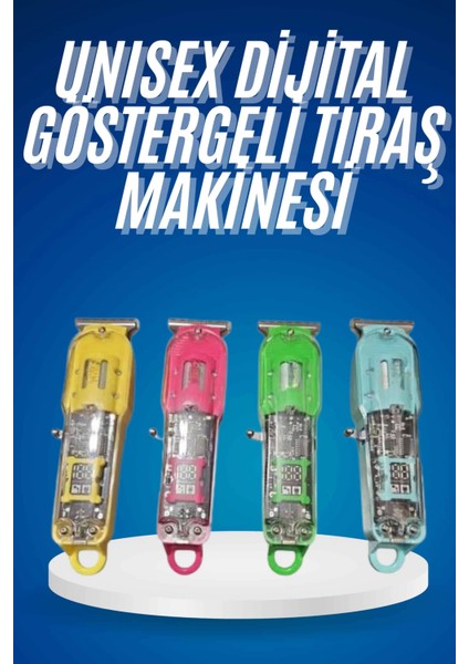 Tıraş Makinesi Unısex Güçlü Motor Kapasiteli Epilasyon Öncesi Kısaltma Makinesi