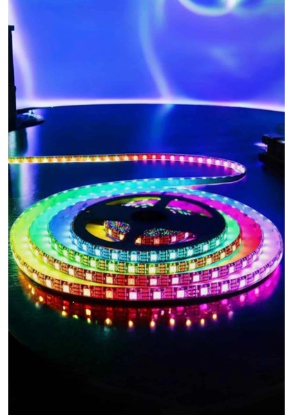 Smart Şerit LED Tv Arkası Renkli Kumandalı 10 Metre