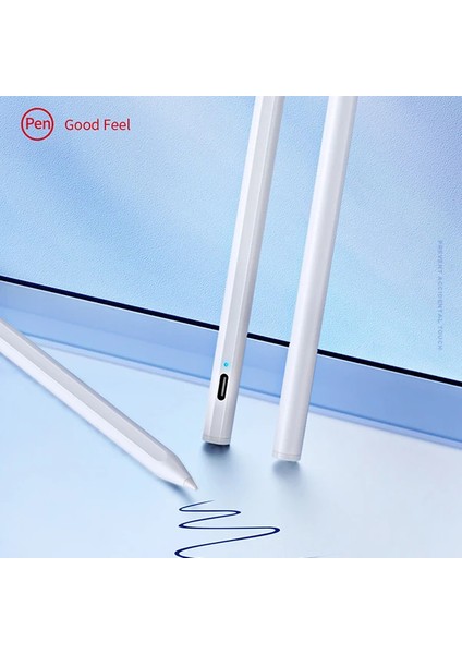 Dux Ducis Palm Rejection Pencil Capacitive Stylus Pen Kapasif Kalem 120MAH Magnetic - ISL7295-9212