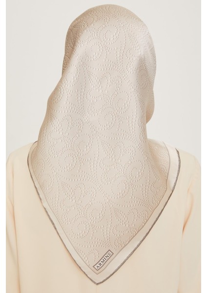 Ipek Eşarp 2025 Kış - 9246-03 Krem Twill