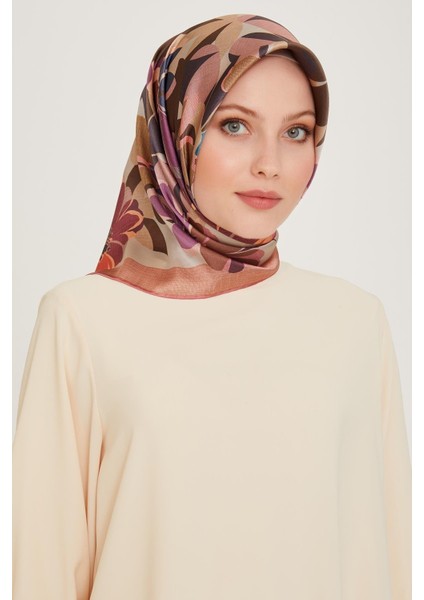 Armine Ipek Eşarp 2025 Kış - 9238-82 Pudra Twill