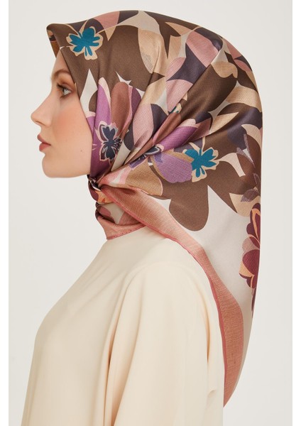 Armine Ipek Eşarp 2025 Kış - 9238-82 Pudra Twill