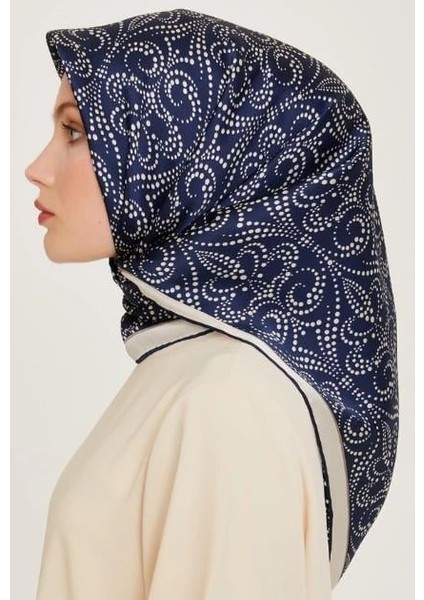 Ipek Eşarp 2025 Kış - 9246-07 Lacivert Twill modelleri