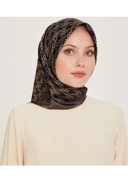 Armine Ipek Eşarp 2025 Kış - 9239-35 Koyu Gri Twill